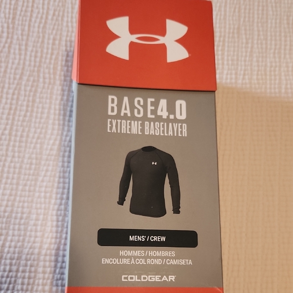 Under Armour Black Baselayer Top - Main Image